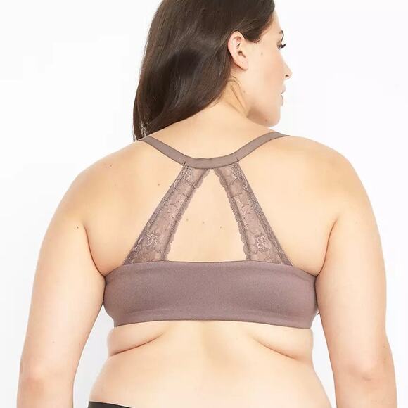Livi Active Front-Close No-Wire Sports Bra Sparrow 44H NEW - Picture 2 of 10